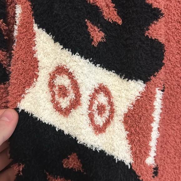 Rust Aztec Cardigan - Picture 2 of 5